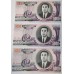 NORTH KOREA 2002 . FIVE THOUSAND 5000 WON BANKNOTES . CONSECUTIVE SIX